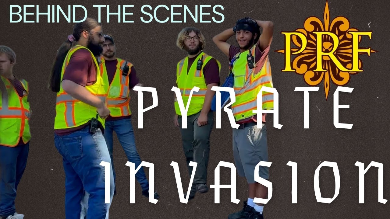 PYRATE INVASION at The PA Renaissance Faire!  Behind the Scenes