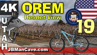 OREM UTAH BIKE HELMET VIEW 4K Bike Road Tour 19 USA Cycling JBManCave.com by JB's Man Cave 156 views 4 weeks ago 27 minutes