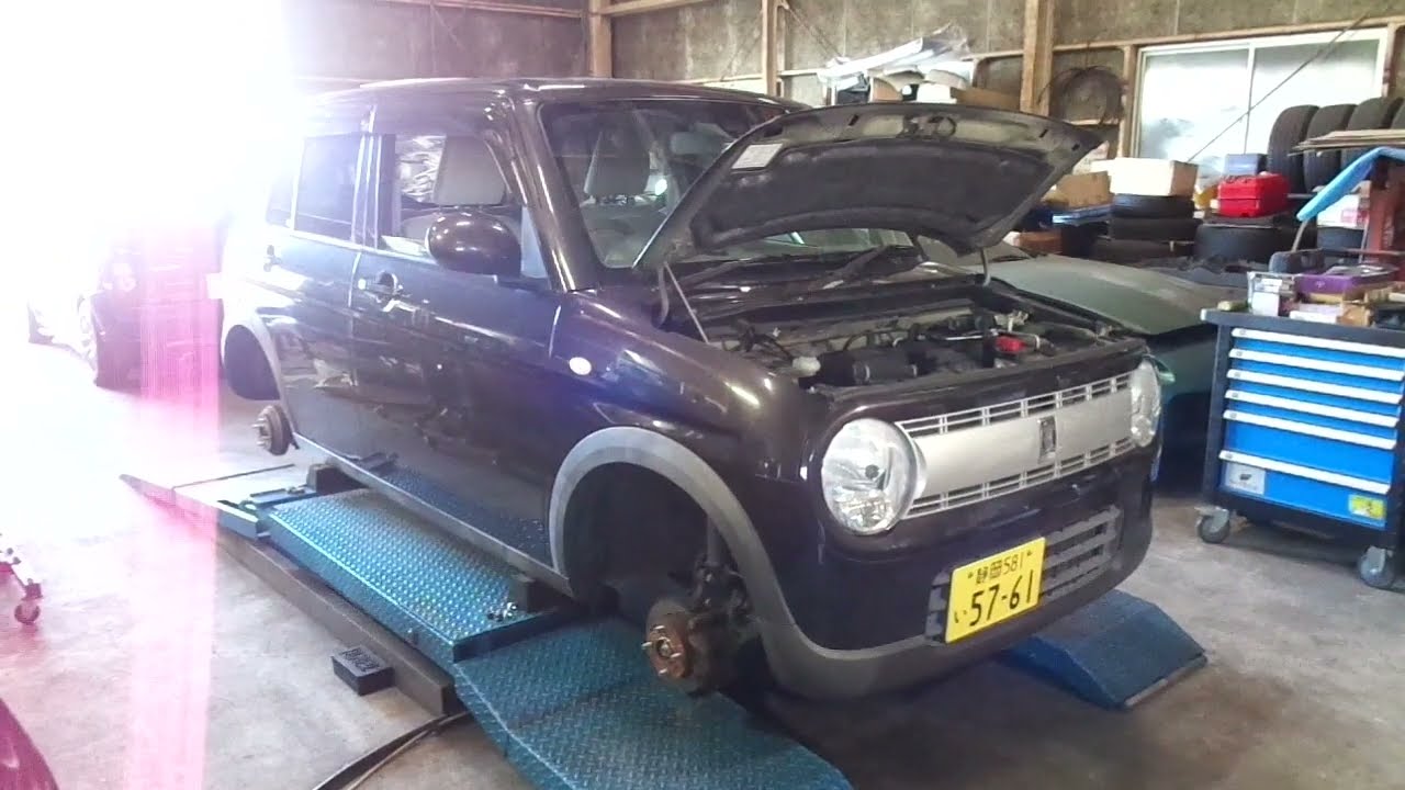 平成２９年　スズキ　ラパン　車検整備ー２