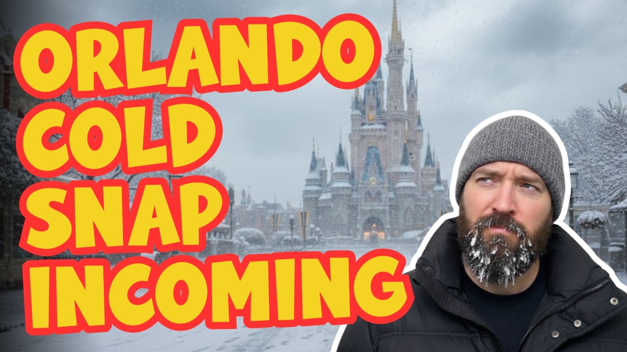 В эти выходные тематические парки Орландо пострадали от редких сильных морозов.