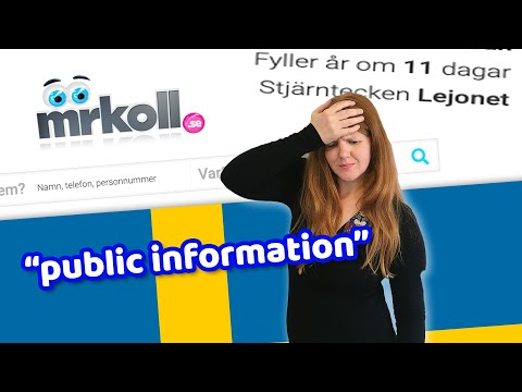 Video: Interessante Fakta Om Sverige Og Svenskene