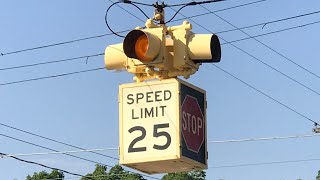 12-inch Eagle Flatback beacon clusters with illuminated boxes - Dimondale, Michigan