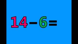 Math Subtraction - Subtracting with 14's