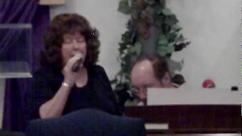 Liz Bragg and Stanley Chafin singing "I'm so glad ...