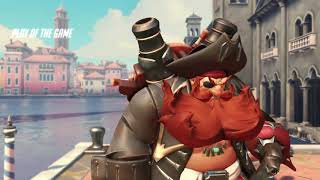 Team Kill Torb - Torbjorn PotG Sextuple Kill Overwatch