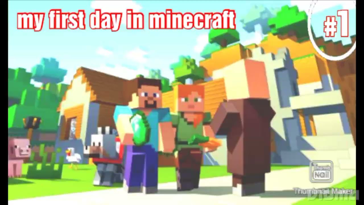 My First Day In Minecraft Part 1 YouTube my-first-day-in-minecraft-part-1-youtube