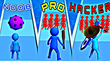 Noob VS Pro VS Hacker - JOIN Clash 3D
