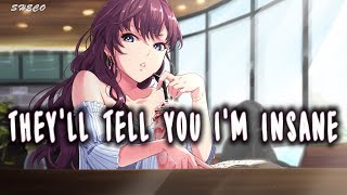 「Nightcore」→ Blank Space (Lyrics) ✗