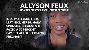 Allyson Felix: Track Icon, Mom And Entrepreneur As Founder Of Saysh