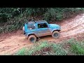 probando las llantas bfgoodrich en mi Suzuki jimny jb74 en 10 libras de presión de aire.