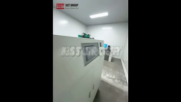 Panoramic display of HST horizontal tensile testing machine