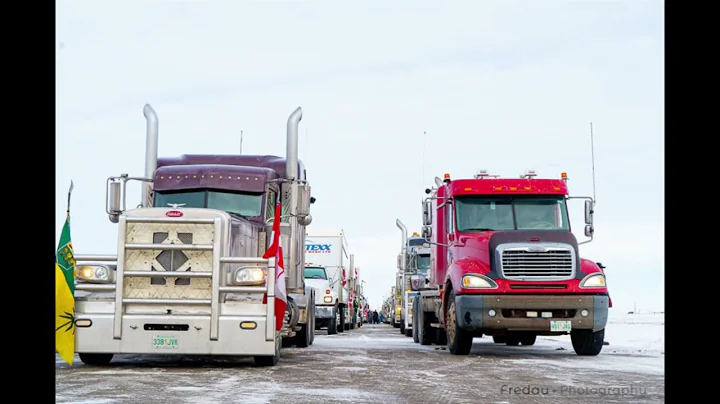 Truck Convoy 2022 Regina Swift Current