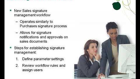 Sage X3 029    Feature   Sales Signature Workflows