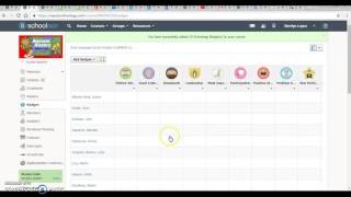 Creating badges and awarding students badges in schoology s