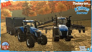 : !LIVE! Straw and Field Prep. CHILL and RELAX.  Klutch Sims Server. Taheton.