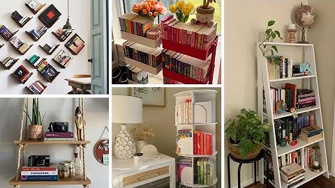 40+ ideas for bookshelves and bookcases