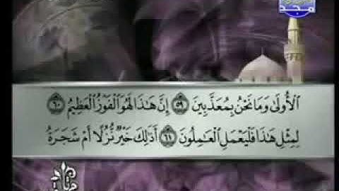 سورة الصافات 37 - 114  توفيق الصائغ - قراءة مرتلة