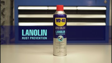How to Protect Metal Surfaces From Corrosion With WD-40 Specialist Rust Prevention Lanolin