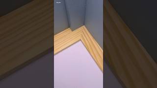 Quick Way to Measure Wood Corners Perfectly #woodworking #carpentry #woodworkingtips #shorts