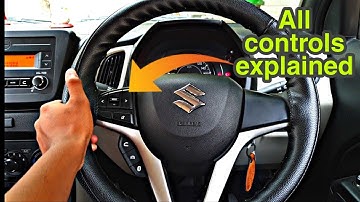 Wagon R 2021 All Vxi 1.2L Controls Explained in Hindi