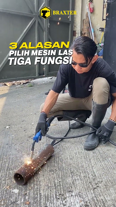 3 Alasan Pilih Mesin Las Tiga Fungsi BRAXTER MIG 160H! #braxterpowertools #mesinlas #weldingmachine