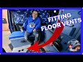 VAN LIFE GAS DROP/ Floor ventilation fitting