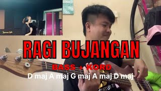 Ragi Bujangan - Yeyes Koronob ( BASS cover   kord ) by Raylensrayz