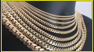 What size Cuban link chain should I get?