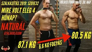 1 hónapos fogyás különbség)