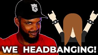 😂🎵 BRAD LEARNS HOW TO HEAD BANG! @BradAfterDark