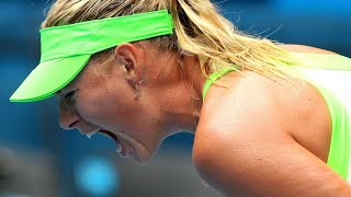 Sharapova vs Kerber ● 2012 AO (R3) Highlights