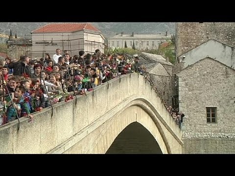 Tarihi Mostar Köprüsü vurulalı 20 yıl oldu