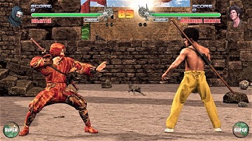 Shadow Ninja vs African American Martial Artist (Hardest AI) - Shaolin vs Wutang 2