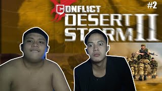  Streaming I Game Ps 2 Rata Semua Musuhnya Sdane Ke Dengkul  conflict Desert Storm 2  Part 2