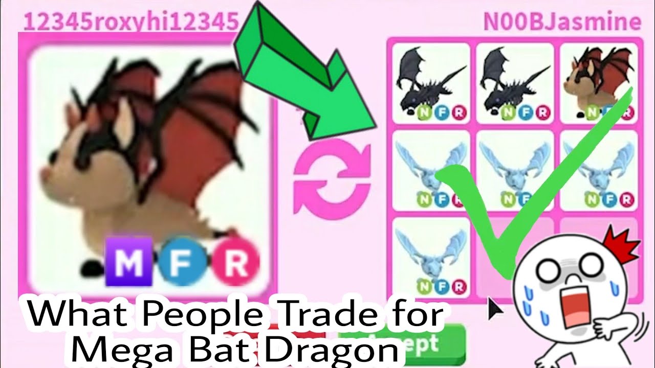 Roblox Adopt Me Trading Values - What is Bat Dragon Worth