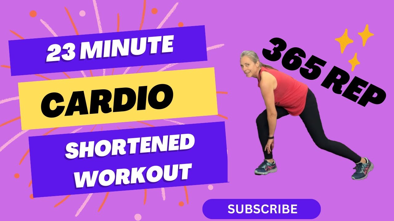 🔥 23-Min Stress-Bustin’ Cardio Workout | 365 Rep Challenge! 🎶💪 - YouTube