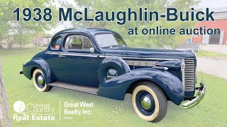 1938 McLaughlin Buick at Online Auction