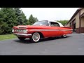 1959 Chevrolet Impala Convertible Fuel Injected Fuelie in Red & Ride My Car Story with Lou Costabile