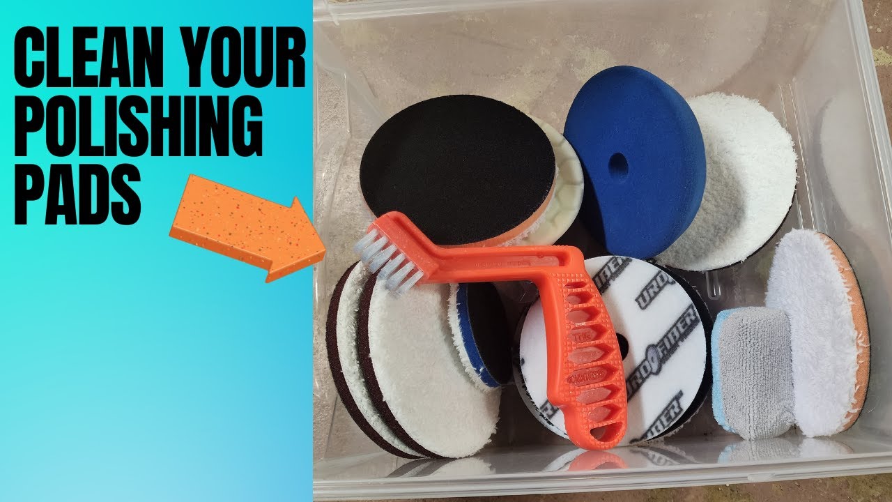 How to Clean Polishing Pads YouTube