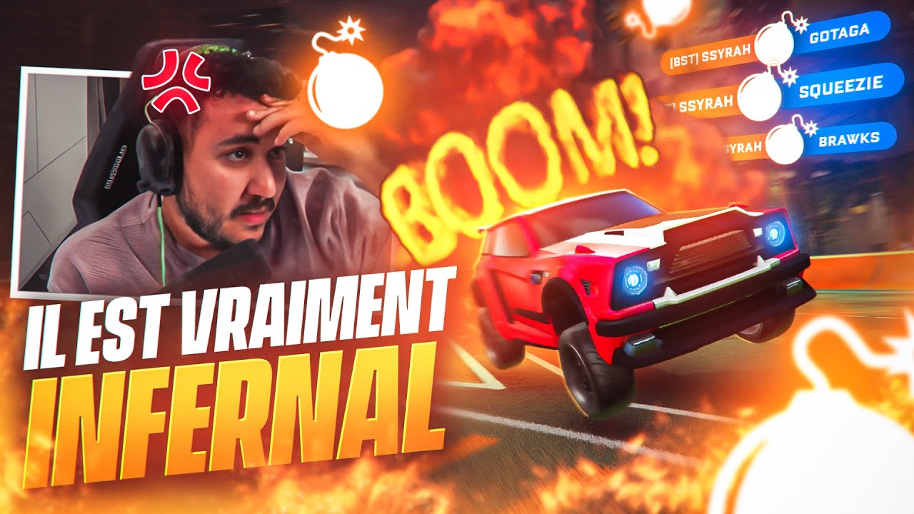 IL VOULAIT NOTRE PEAU.. 😂 (Rocket League ft. Squeezie & Brawks)