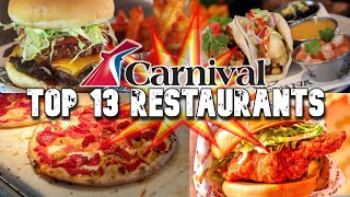 BEST PLACES TO EAT | Carnival Radiance