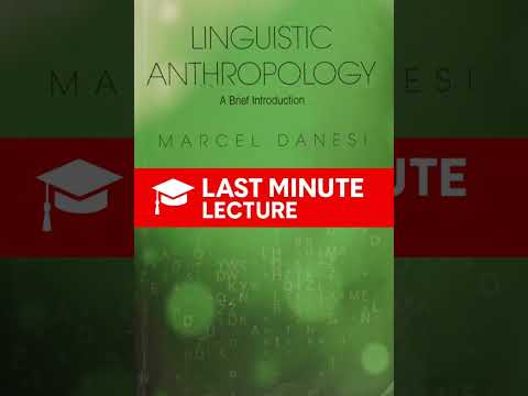 Linguistic Anthropology Explained | Chapter 1 – Linguistic Anthropology: A Brief Introduction