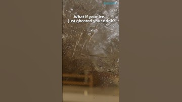 Clear ice = Better taste #ice #euhomy #icemaker #icemachine #crescentice #countertopicemaker