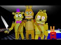 PIT BONNIE BRINGS FREDBEAR AND SPRING BONNIE TO LIFE TO CHASE ME.. | FNAF Killer in Purple 2