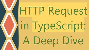 `HTTP Request` in `TypeScript`: A Deep Dive