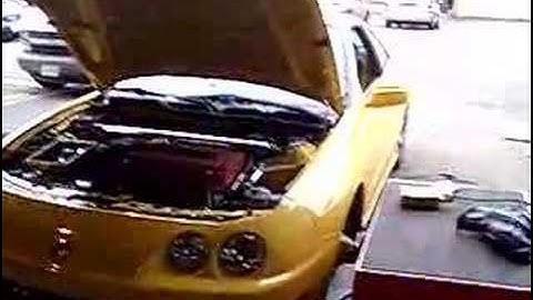 Weapon*R Acura Integra Race Header Dyno