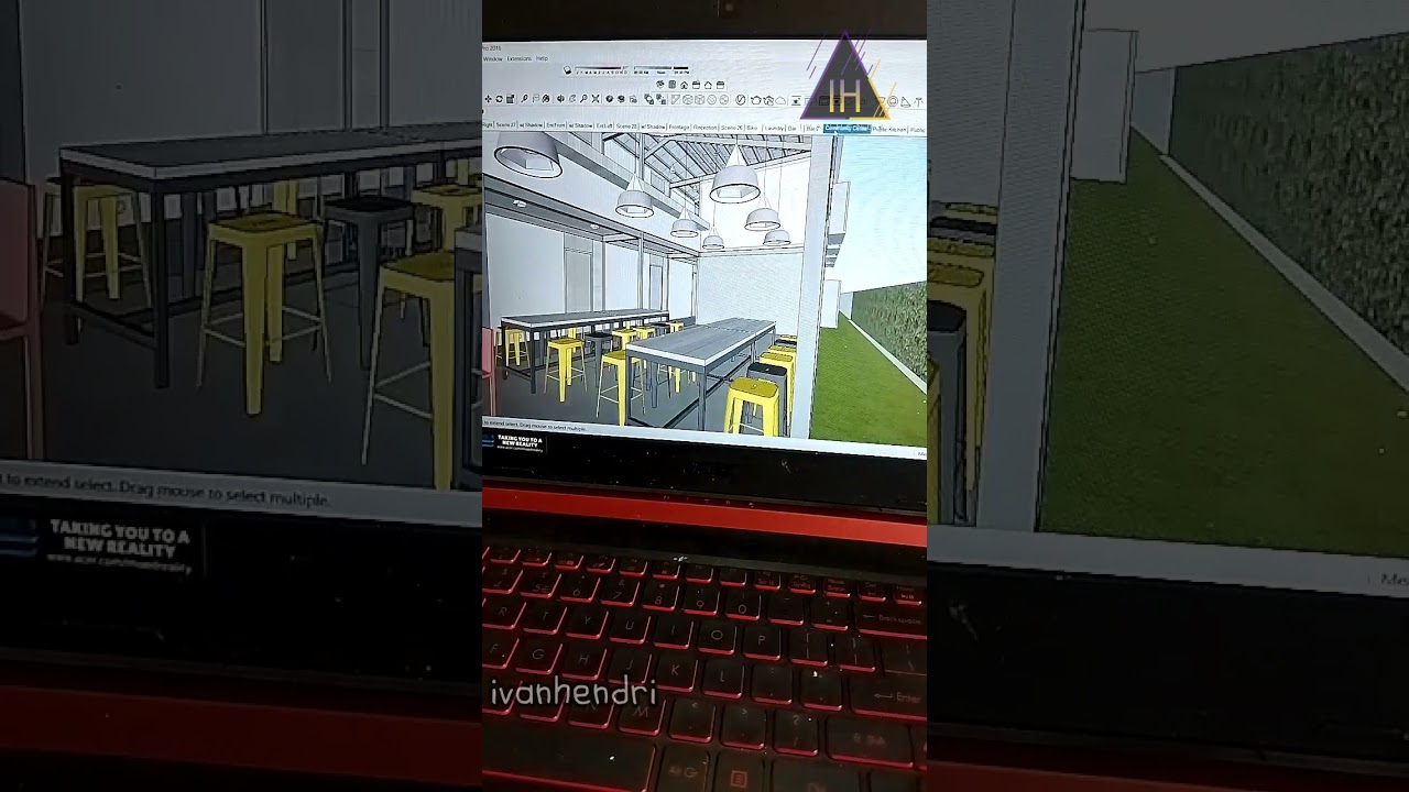 DESIGN IDEA FOR PUBLIC KITCHEN AND BAR BY IVANHENDRI