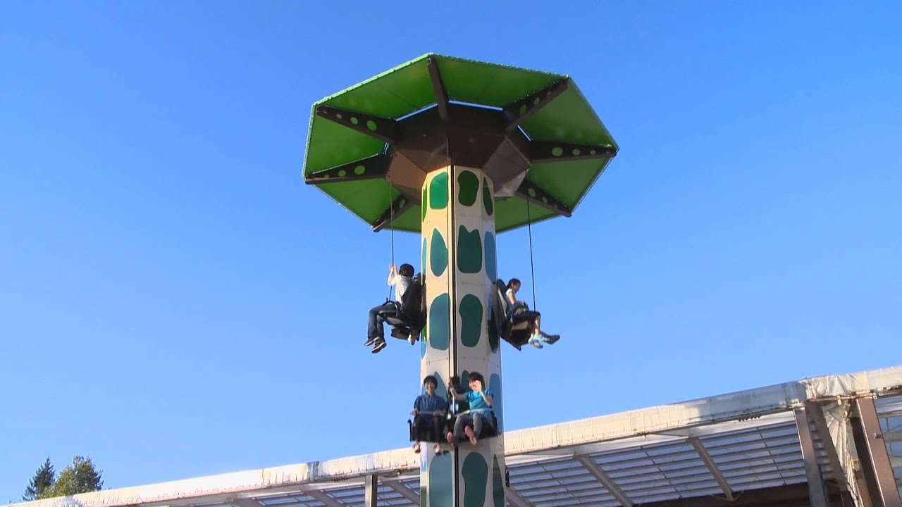 くるくるTOWER 【白樺リゾート池の平ファミリーランド】 - YouTube