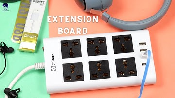 Embox Extension Board | A future Proof Extension Board| Surge Protection [in Hindi]