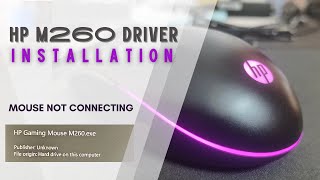 HP M260 Mouse Driver installation | Mouse not connected Problem screenshot 4